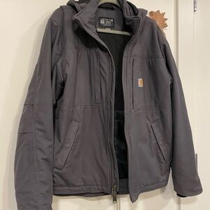 Carhartt Men’s Hooded Performance Jacket in Charcoal